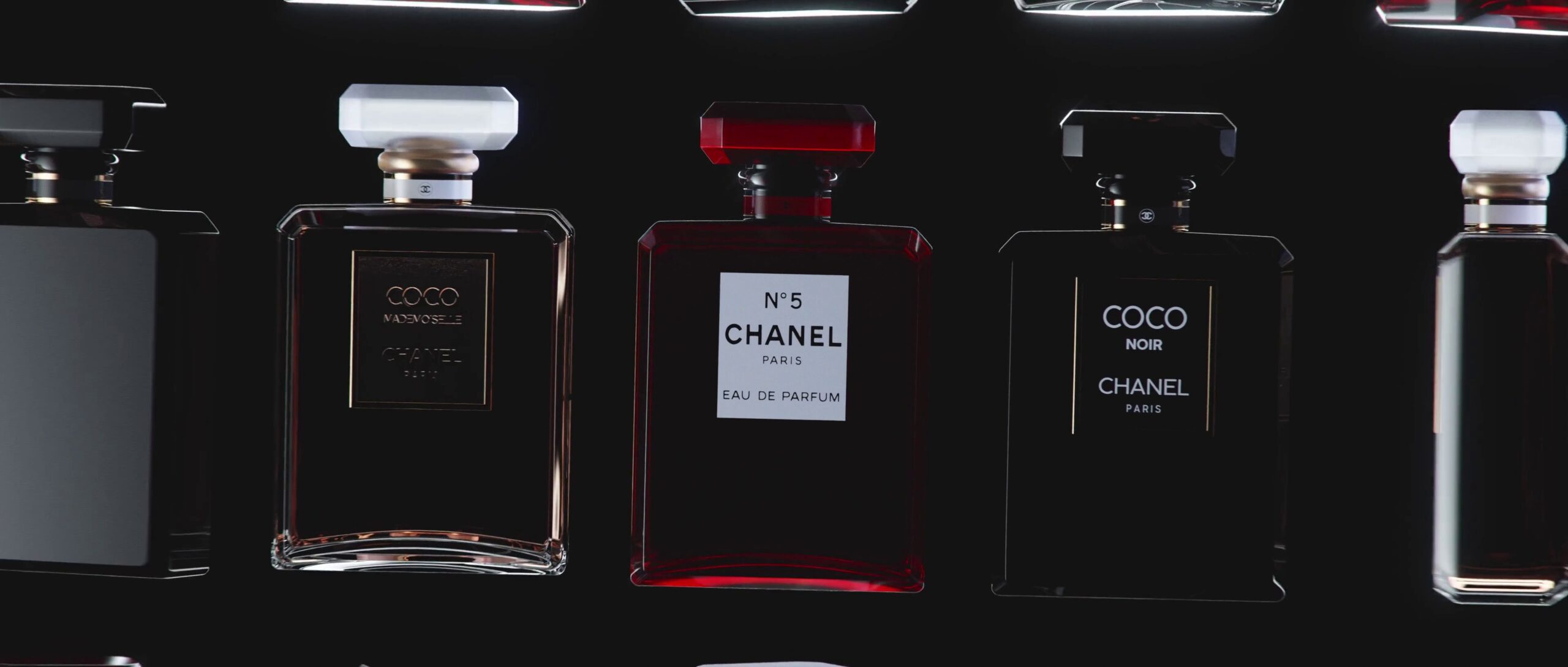 Chanel fragrance product CGI by Bakar