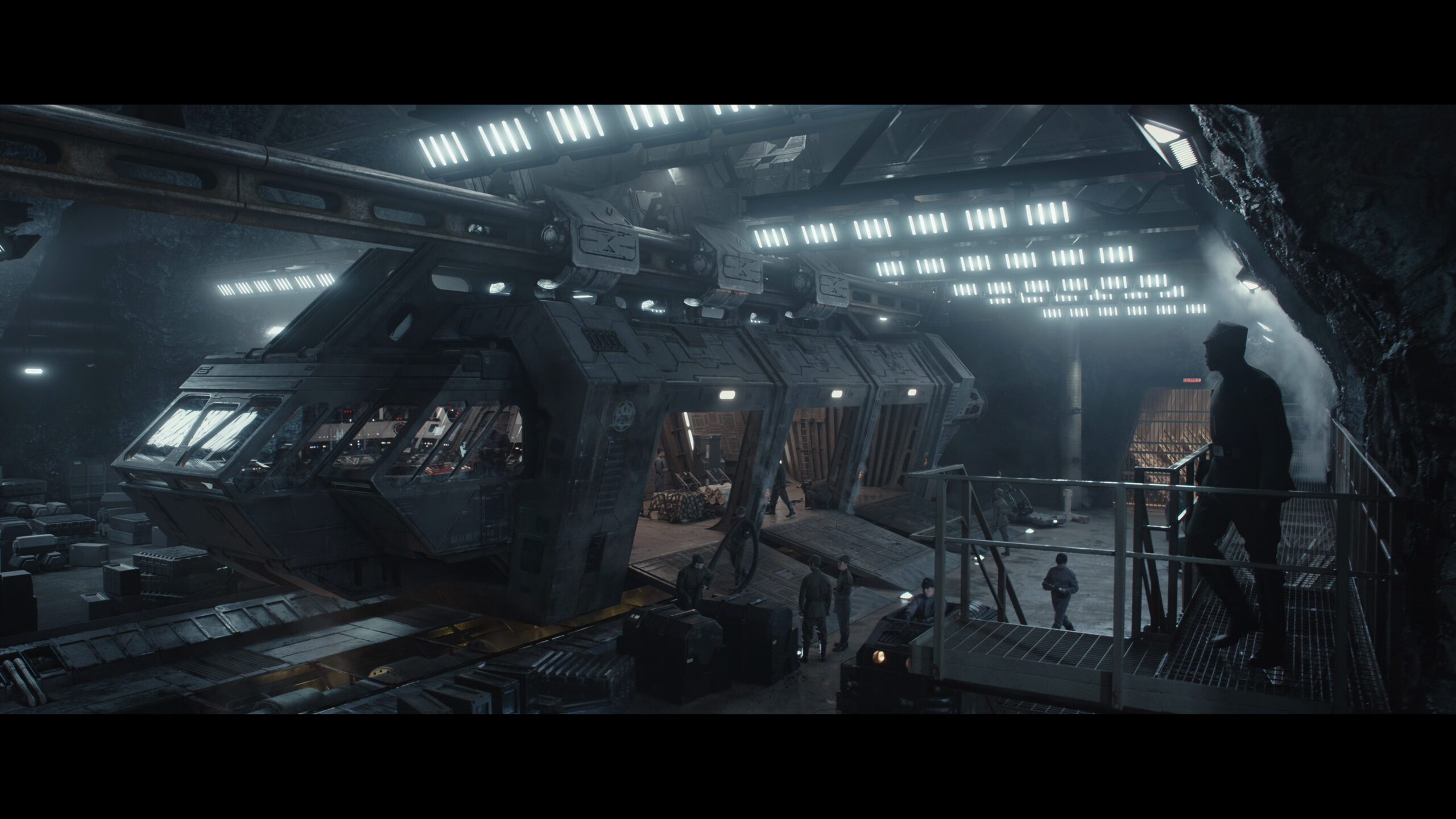 Industrial underground environment from Star Wars: Andor
